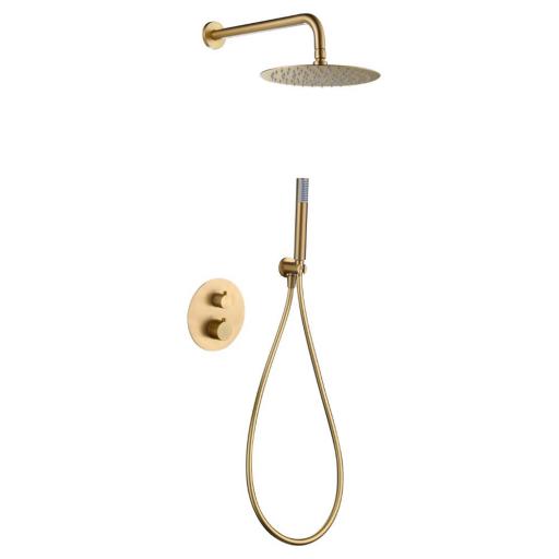 Conjunto de ducha empotrado termostático Genova de Imex [4]