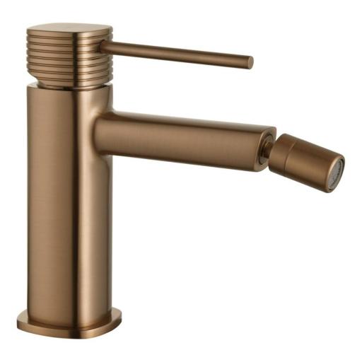 Grifo de bidé monomando Firenze oro rosa cepillado de Imex [0]