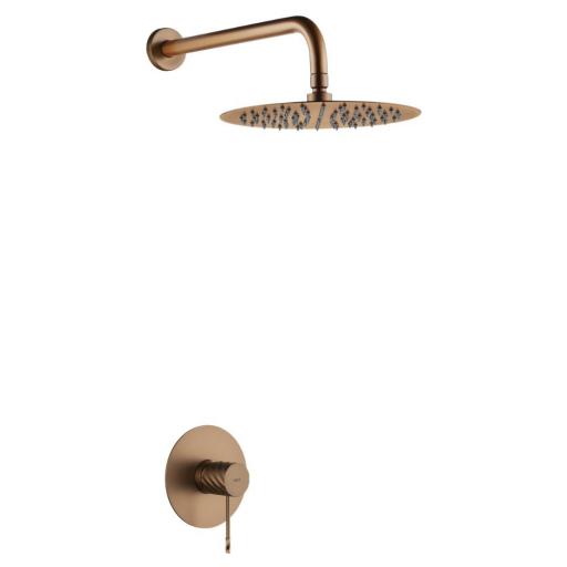 Set de ducha 1 vía rociador monomando empotrado Bless de Imex [5]