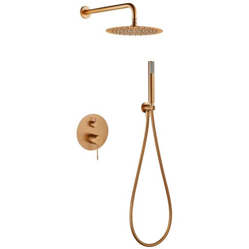 Conjunto de ducha empotrado monomando Genova de Imex [5]