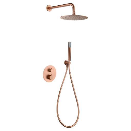 Conjunto de ducha empotrado termostático Genova de Imex [5]