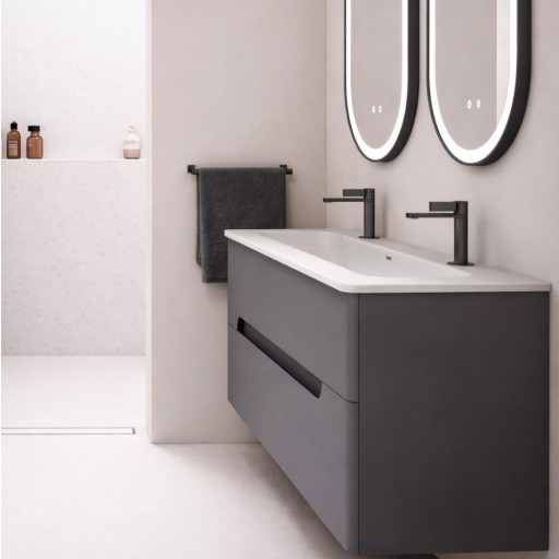 PROMO MUEBLE DE BAÑO ONDA SUSPENDIDO 2 CAJONES de VISOBATH [1]