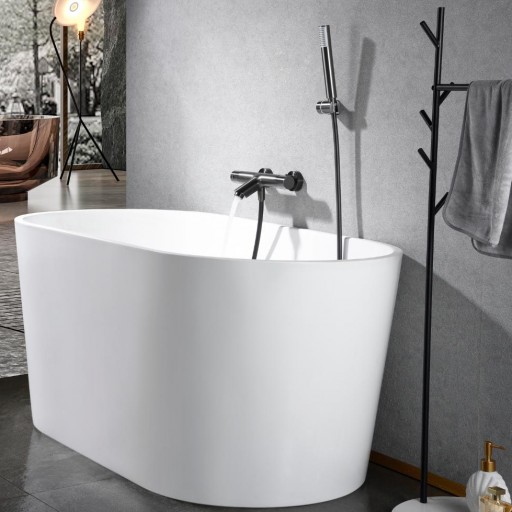 Grifo de baño termostático Monza black gun metal de Imex [1]