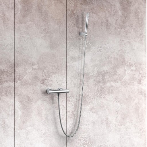 Grifo de baño termostático Monza cromo de Imex [1]