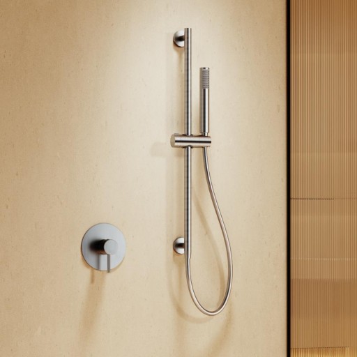 Grifo de ducha empotrado monomando MONZA cromo de IMEX [1]