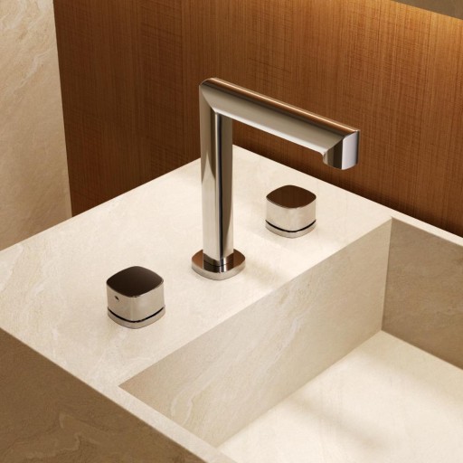 Grifo bimando de lavabo Toscana cromo de Imex [1]