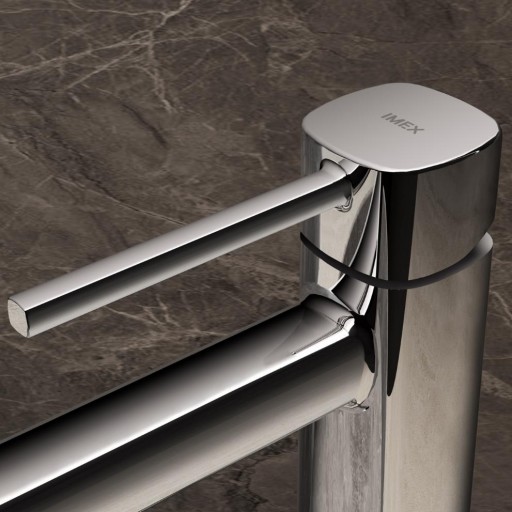 Grifo de lavabo alto monomando Toscana cromo de Imex [1]