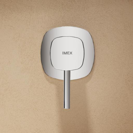 Grifo de lavabo monomando empotrado cromo Toscana de Imex [2]