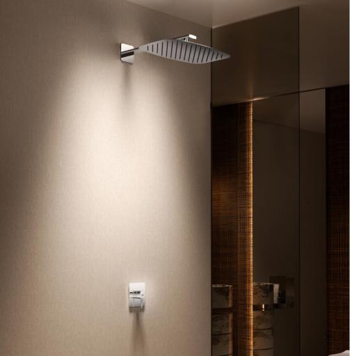 Conjunto de ducha 1 vía rociador Toscana cromo de Imex [1]