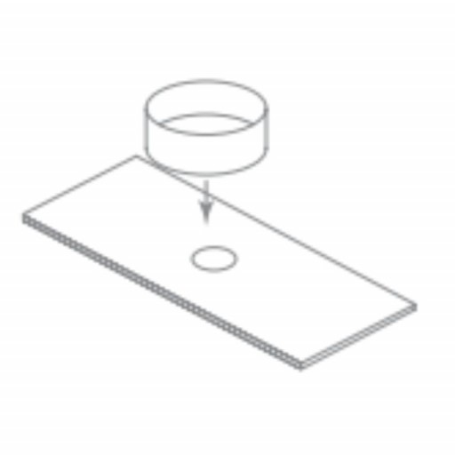 Encimera mecanizada para lavabo sobre encimera logika de Royo [2]