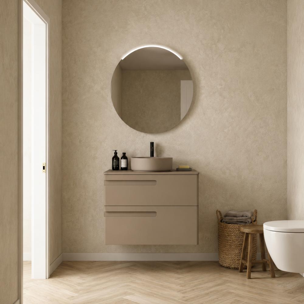 Mueble de baño sobre encimera Paris 2 cajones suspendido de Avila dos