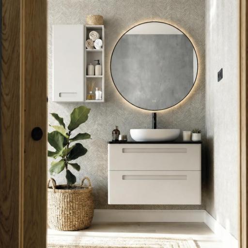 Mueble de baño sobre encimera Paris 2 cajones suspendido de Avila dos [2]