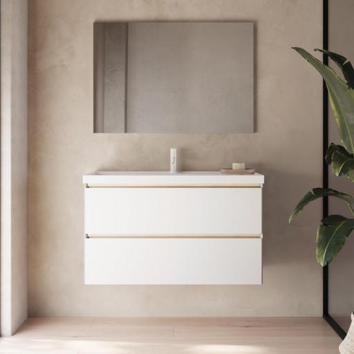 Mueble de baño Ego 2 o 4 cajones con lavabo Cairo promocion de Royo [1]