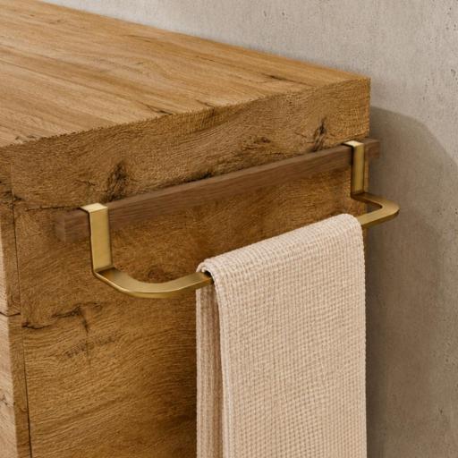 Toallero a mueble Aura de Medimex con diferentes acabados