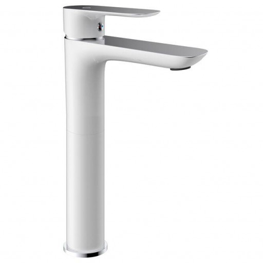 Grifo de lavabo alto monomando Cassio de Gme con diferentes acabados [1]