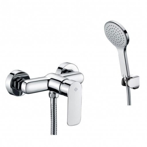 Conjunto de ducha monomando Cassio de Gme con diferentes acabados [0]