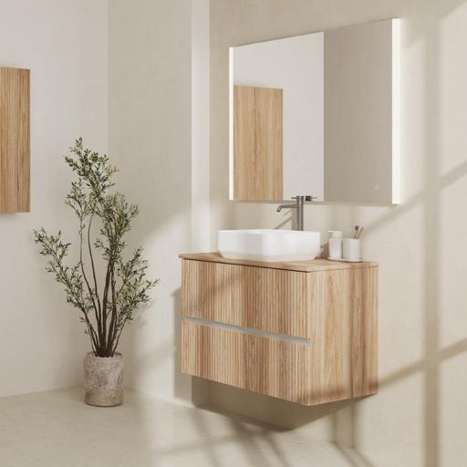 Mueble de baño Vora 2 cajones sobre encimera promocion de Royo [2]