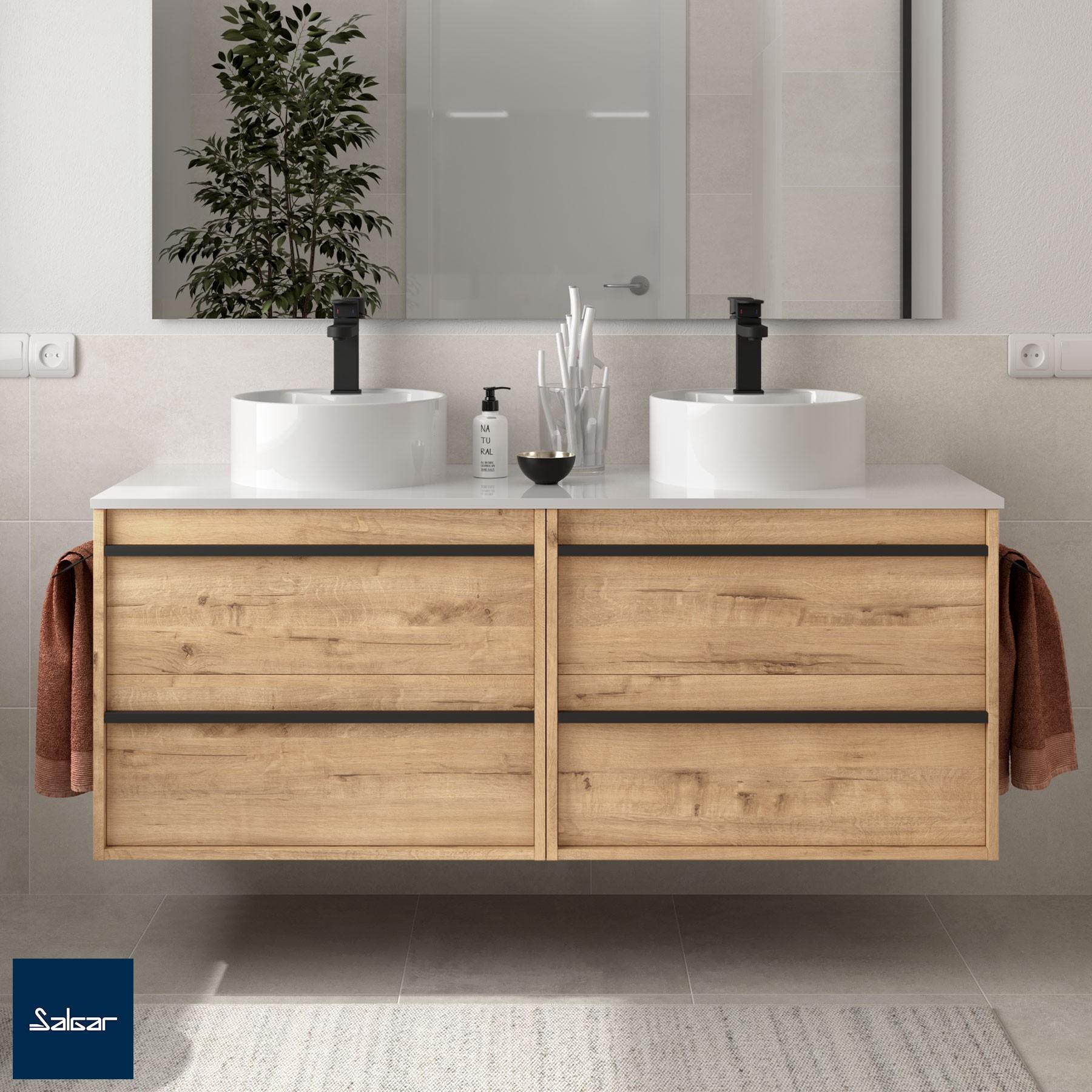 Mueble de baño VARMA 160 cm  Muebles de baño, Diseño de interiores de baño,  Decoración de unas