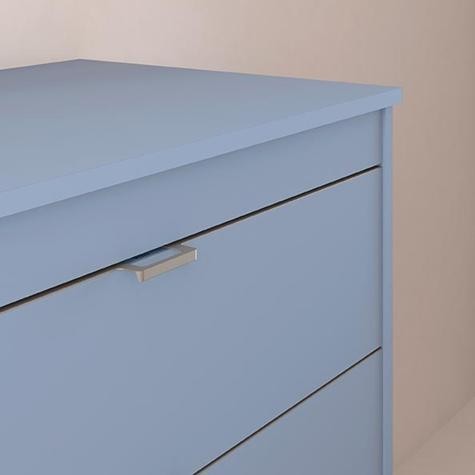 Mueble de baño Logika Compact suspendido 3 cajones doble seno promocion de Royo [3]