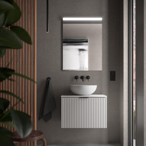 Mueble de baño Biba suspendido 1 cajon de Salgar con diferentes acabados
