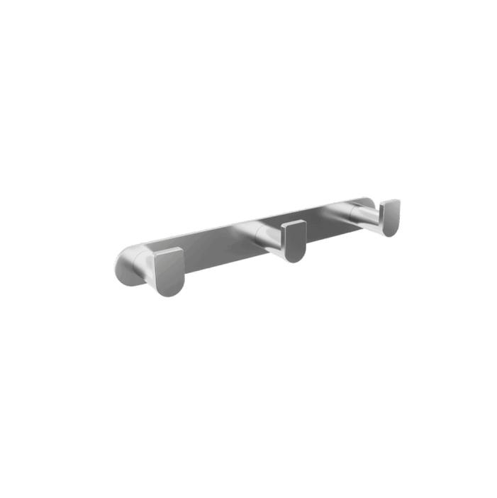 Percha triple Practic de Medimex con diferentes acabados