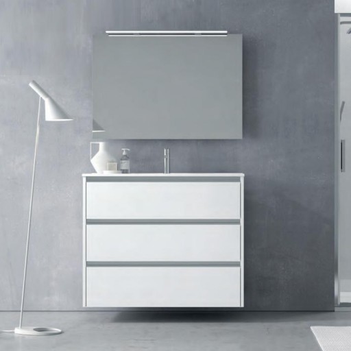 Mueble de baño Carmen costados vistos suspendido 3 cajones promo de Avila Dos [1]