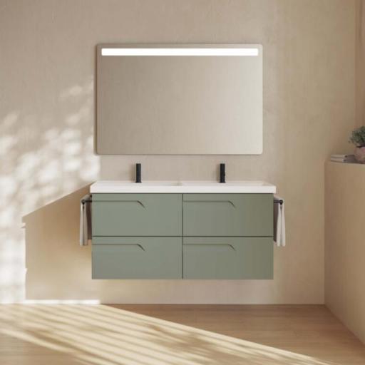 Mueble de baño Vitale suspendido 2 cajones con lavabo Cairo promocion de Royo [2]