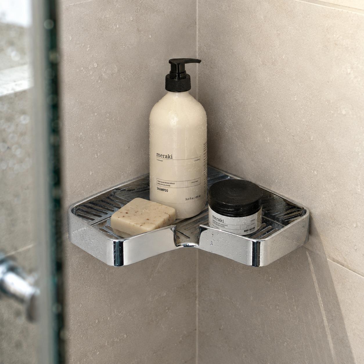 Portaobjetos angular para ducha IL GIGLIO de Gedy