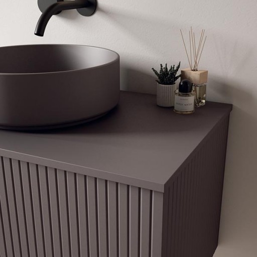 Encimera HDF Compatech para mueble de baño de Visobath con diferentes opciones [1]