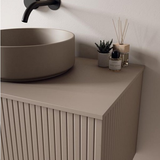 Encimera HDF Compatech para mueble de baño de Visobath con diferentes opciones