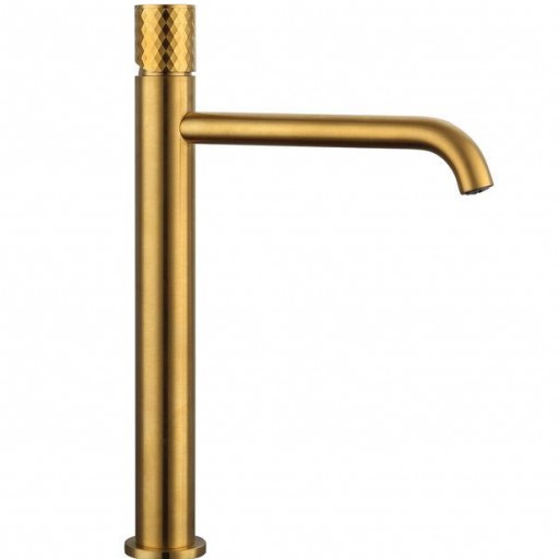 Grifo lavabo caño alto Helios GME con diferentes acabados [4]