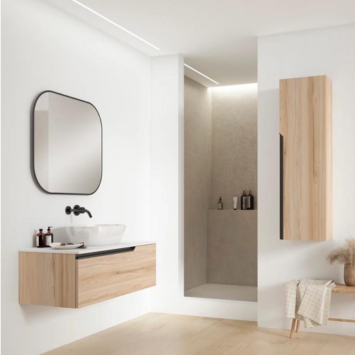 Mueble de baño Eleven suspendido 1 cajon sobre encimera de Visobath [1]