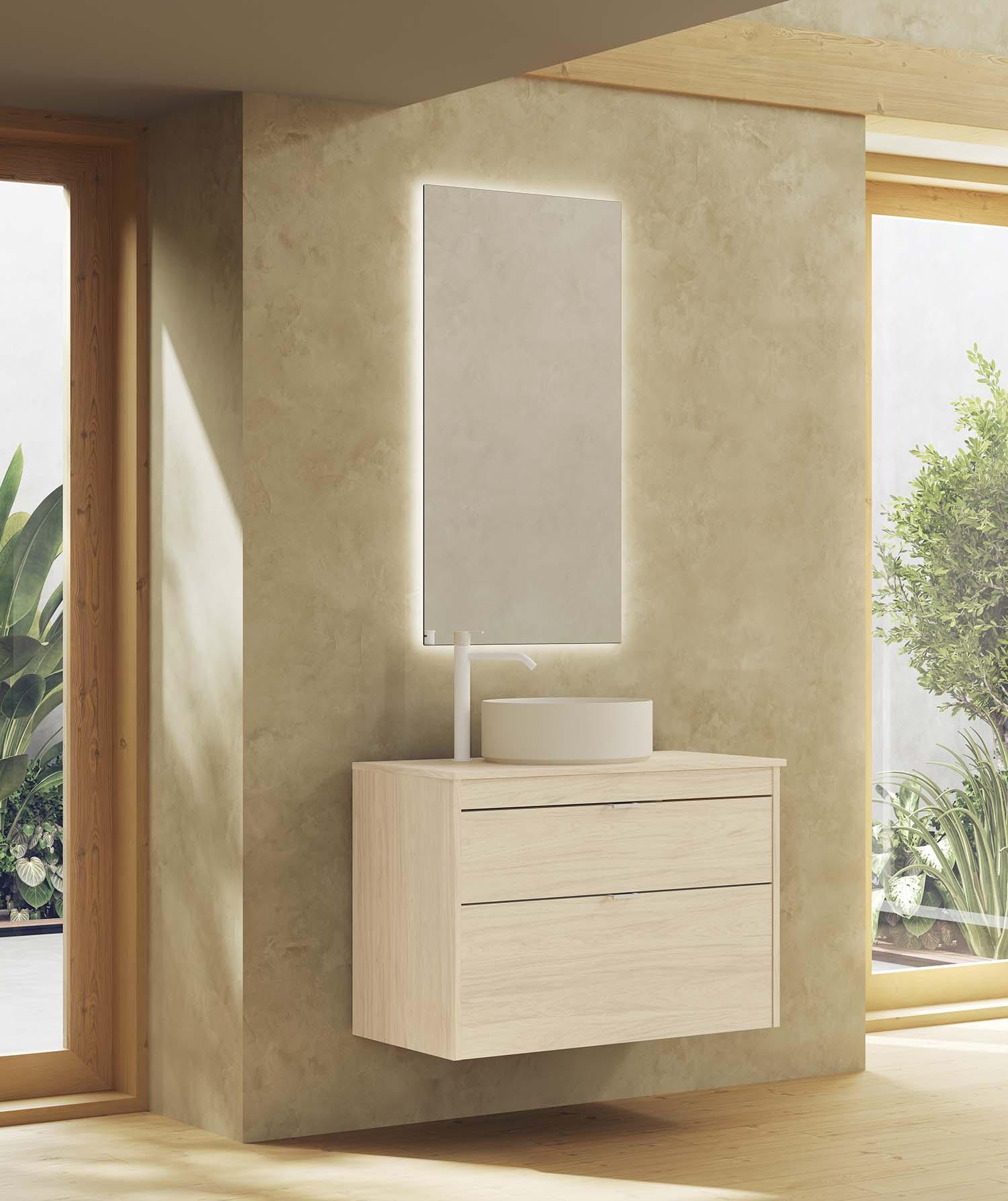 Encimeras para lavabo sobre encimera Logika de Royo