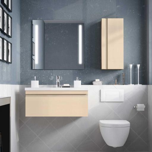 Mueble de baño Natalia 1 o 2 cajones suspendido de Avila Dos [2]