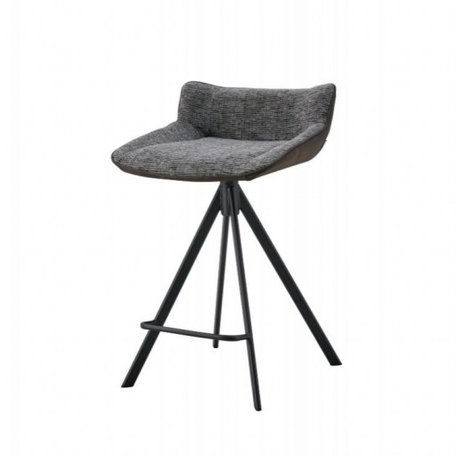 Tabuerete de metal Gary con diferentes tapizados [4]