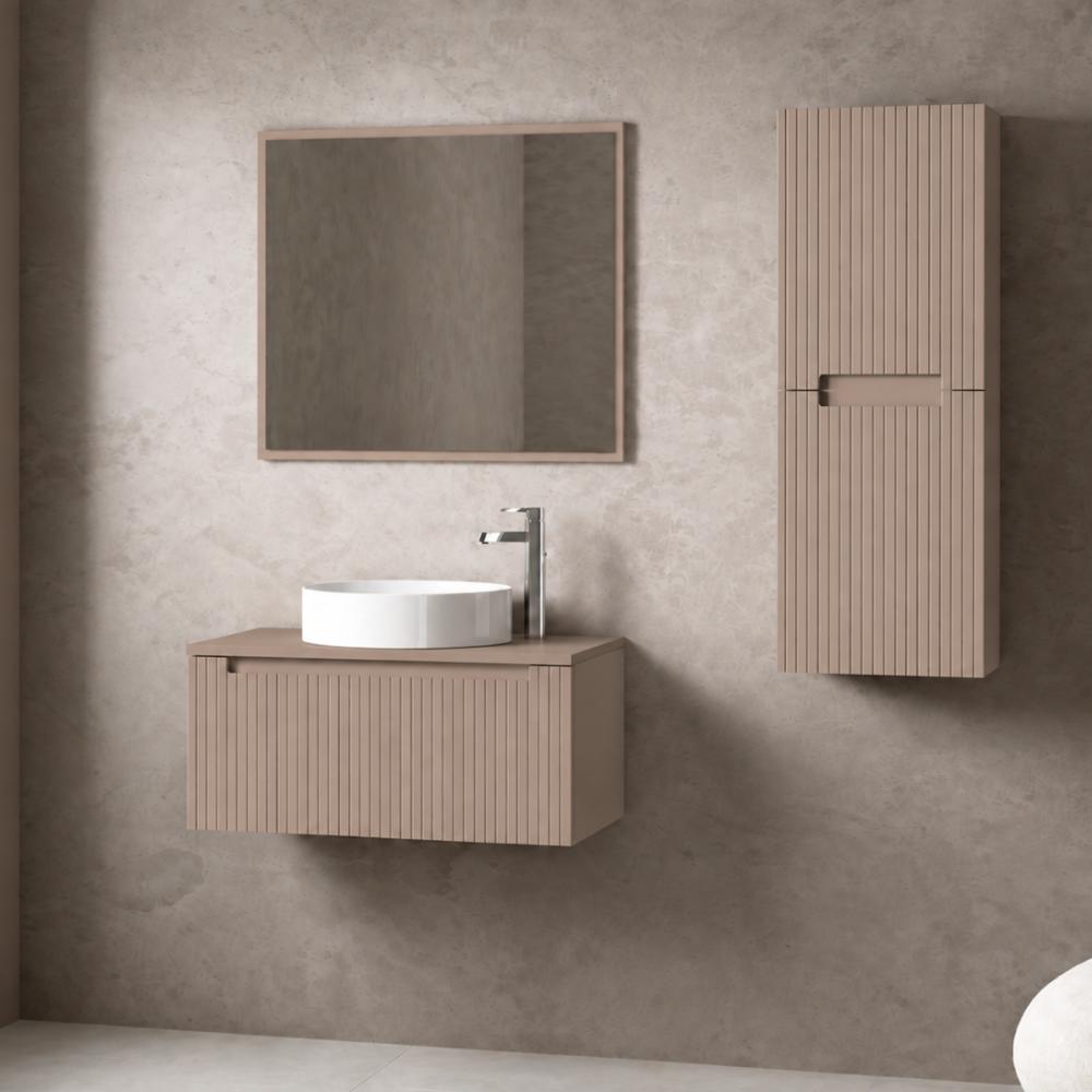 Mueble de baño sobre encimera Lineal 1 cajon suspendido de Batoni