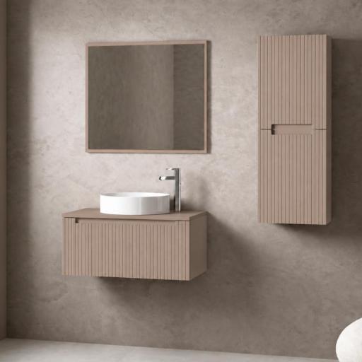 Mueble de baño sobre encimera Lineal 1 cajon suspendido de Batoni