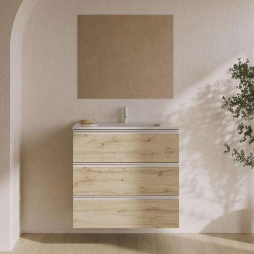 Mueble de baño Satori 3 cajones con lavabo Enzo promocion de Royo [0]