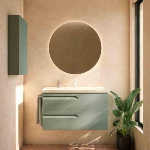 Mueble de baño Vitale suspendido 2 cajones con lavabo Cairo promocion de Royo [0]