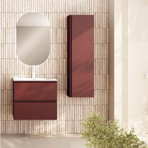 Promo mueble de baño Granada suspendido 2 cajones de Visobath con tirador del mismo acabado del mueble [0]