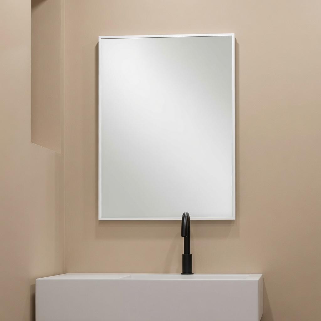 Espejo Tess cuadrado/rectangular de Lealbath