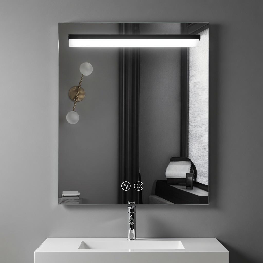 Espejo Kiro con luz frontal directa de Lealbath