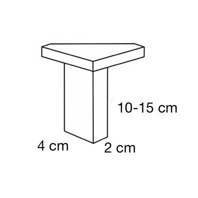 Juego de 4 patas Essentials  de Avila Dos [1]