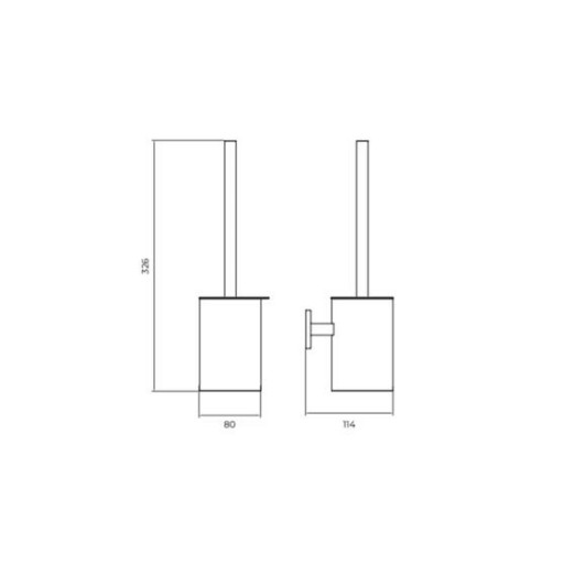 Escobillero Technic de Medimex con diferentes acabados [6]