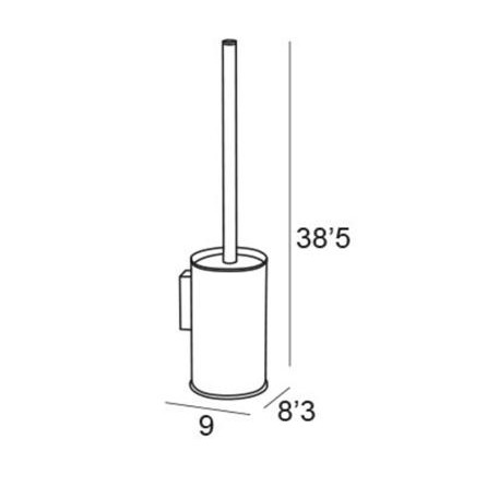 Escobillero pared Eco de Manillons Torrent con diferentes acabados [4]