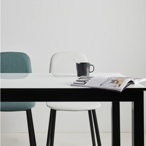 Mesa Aries extensible rectangular de Mesimat con diferentes acabados [3]