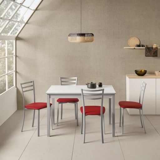 Mesa Niza fija rectangular de Velasco con diferentes acabados [4]