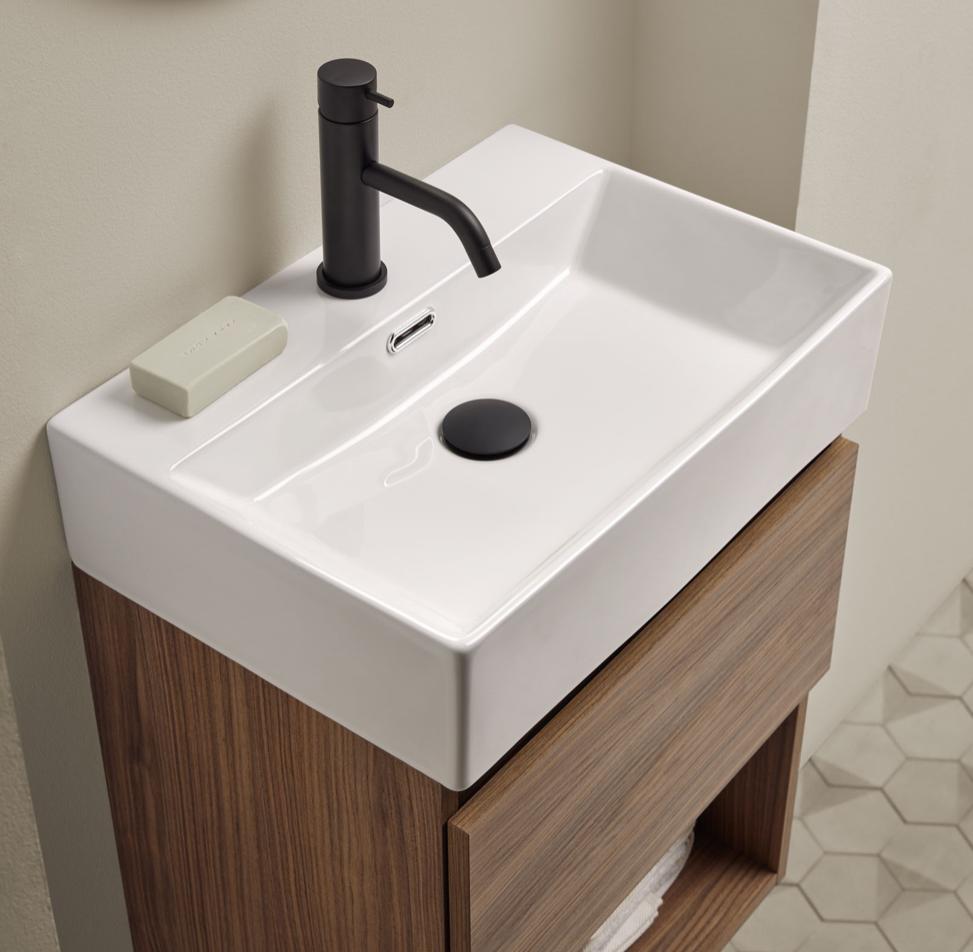 Mueble de baño pequeño con lavabo - Mini de Sanchís