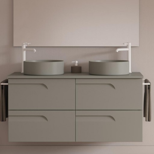 Encimera mecanizada para lavabo sobre encimera Vitale de Royo [0]
