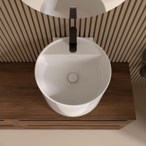 Lavabo de porcelana Monolith Mini suspendido de Salgar [2]